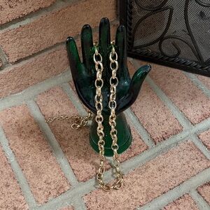 Elegant Gold 16” Chain Necklace